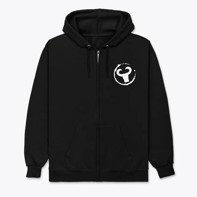 Black Zip Up Hoody