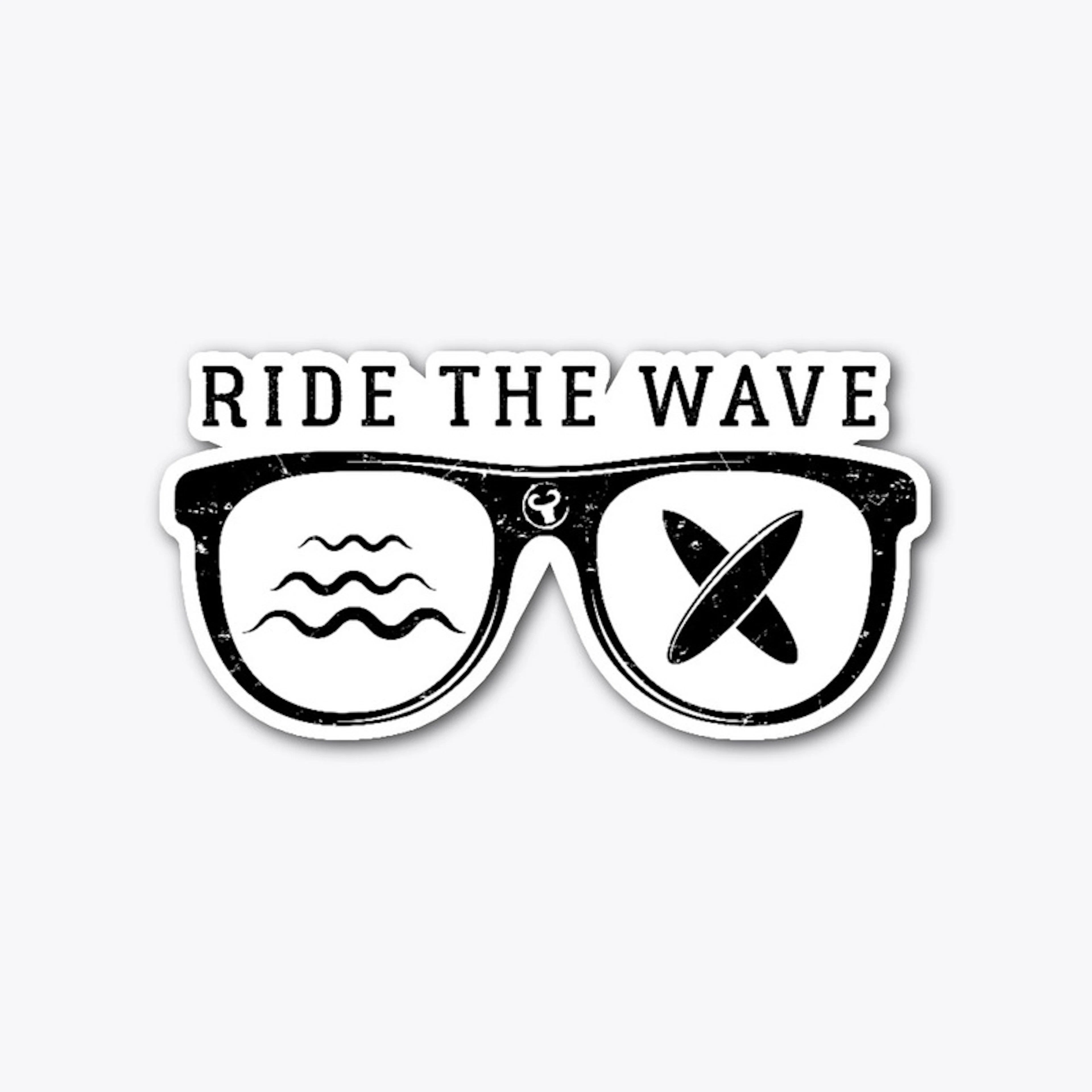 Ride The Wave Surf Ranch 4.5" Sticker